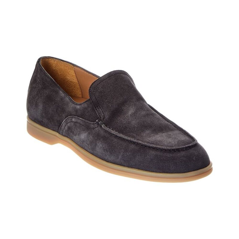 Harry's Of London Wharf Suede Loafer, Gray